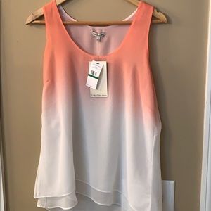 Women's Size L Rayon Tank Top by a Calvin Klein